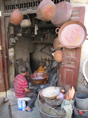 Blacksmith on Place Seffarine